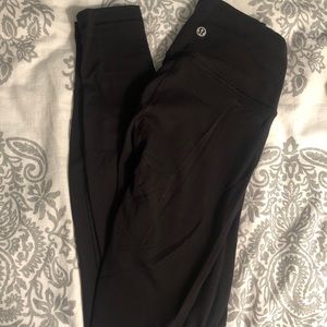 Black Lululemon Wunder Under